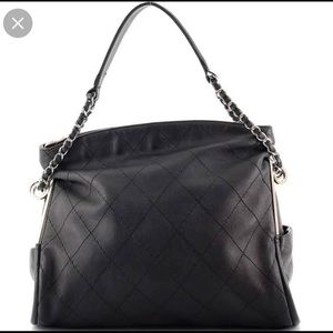 Chanel small ultimate quilted soft lambskin hobo